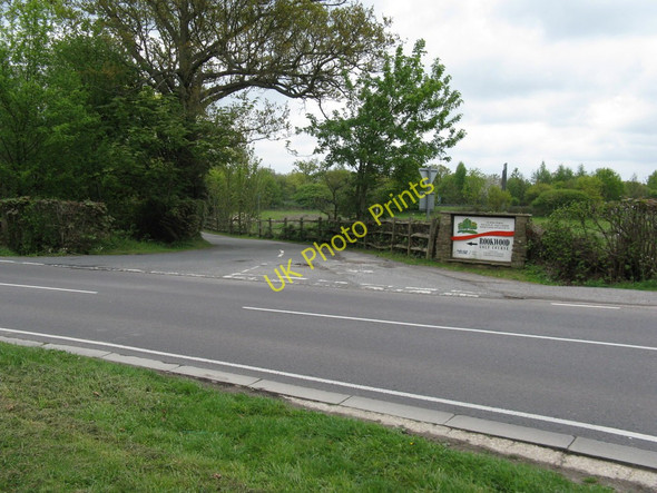 Photo 6"x4" Footpath and entrance to Rookwood golf course Horsham\/TQ1731 c2010