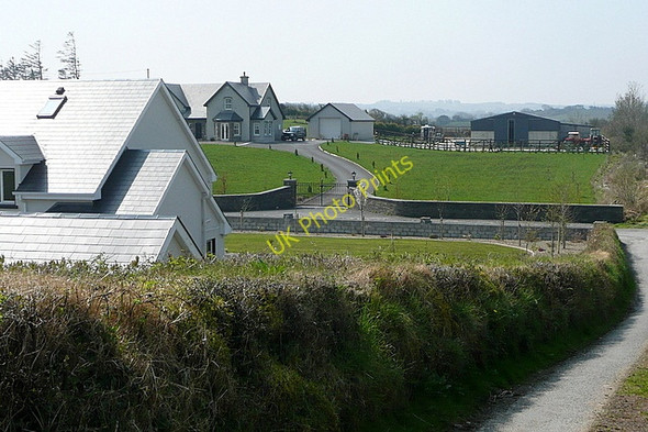 Photo 6"x4" Houses at Cappagaraun Mahonburgh c2010