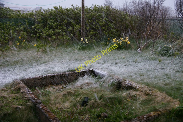 Photo 6"x4" Snow in May, Baltasound Baltasound c2010