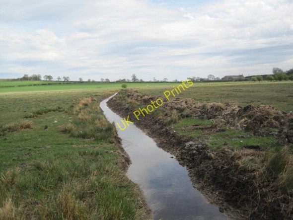 Photo 6"x4" Drainage Ditch near Low Shildon Newton Hall\/NZ0365 c2010