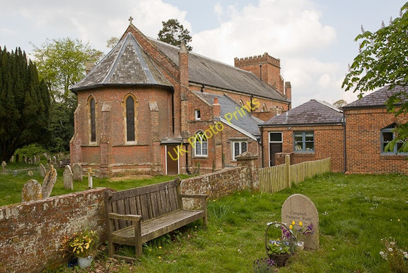 Photo 6"x4" Church of St Mary the Virgin, Bransgore Bransgore c2010