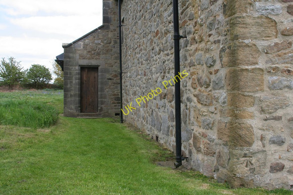 Photo 6"x4" Cut Bench Mark, St Mary's Church Stainburn\/SE2448 c2010