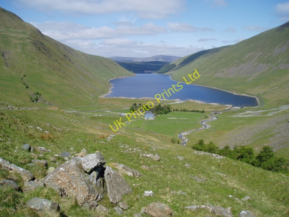 Photo 6"x4" Talla Linnfoots and Talla Reservoir Talla Linnfoots c2006