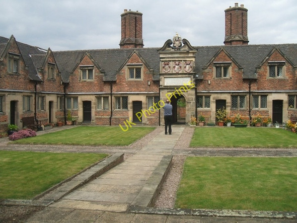 Photo 6"x4" Etwall Almshouses Etwall c2010