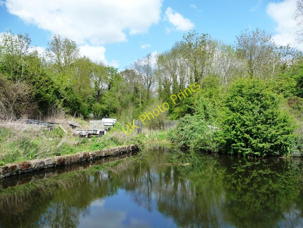 Photo 6"x4" Transfer basin from the English tramway Pen y Foel\/SJ2621 c2010