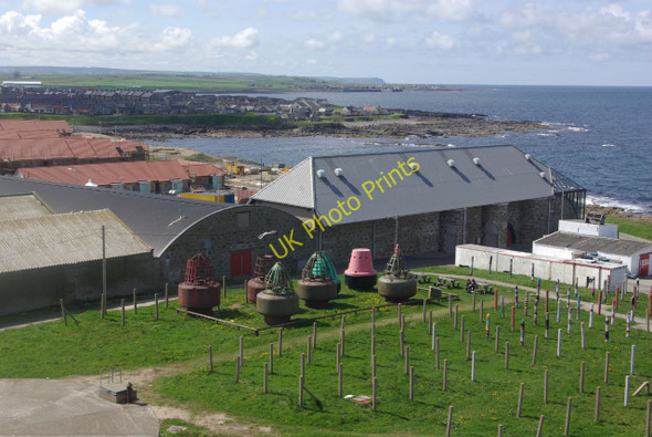 Photo 6"x4" Looking down from Kinnaird Head Lighthouse Fraserburgh c2010
