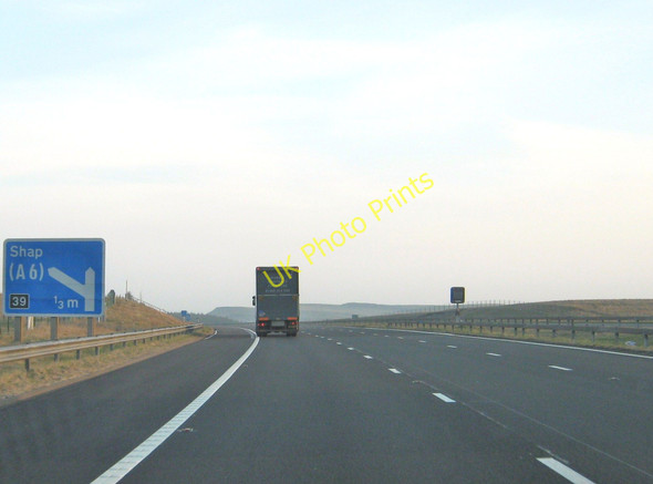 Photo 6"x4" One third of a mile south of junction 39 on the M6 Hardendale c2010