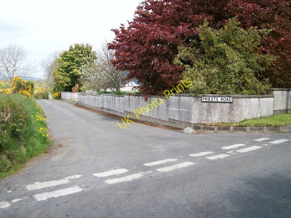 Photo 6"x4" The southern end of Priests Road from Wateresk Road near Kilmegan Maghera\/J3734 c2010