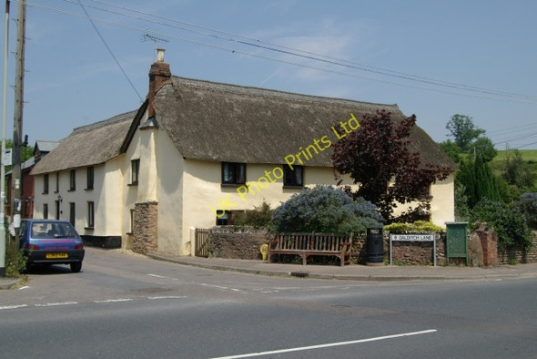 Photo 6"x4" Thatched Cottage, Dalditch Lane, Knowle Budleigh Salterton c2006