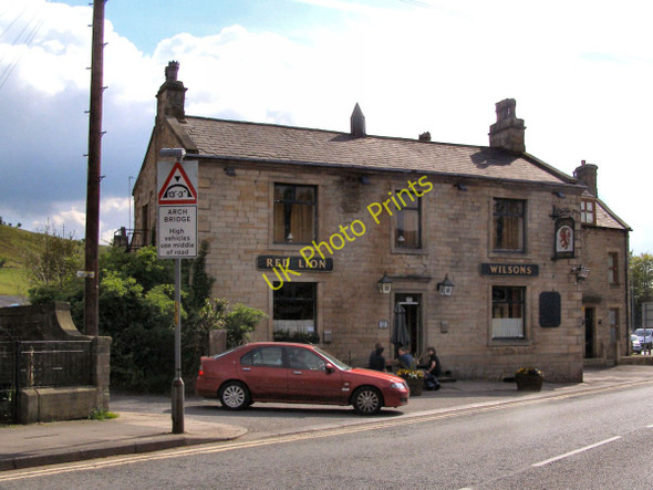 Photo 6"x4" Red Lion Littleborough\/SD9316 c2010