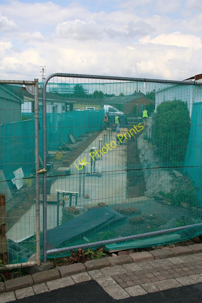 Photo 6"x4" Building a new flood defence Beeston\/SK5236 c2010