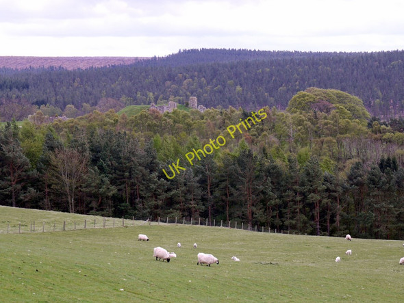 Photo 6"x4" Harbottle Castle from the north Harbottle c2010
