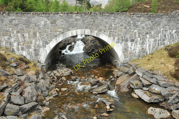 Photo 6"x4" Bridge carrying the A86 at Moy Torgulbin c2010