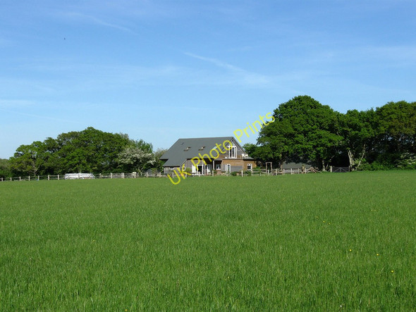 Photo 6"x4" Green Lane Cottage Chalvington c2010