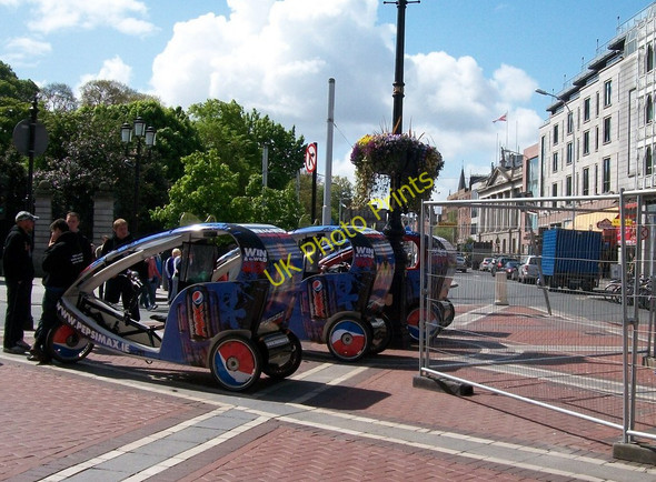Photo 6"x4" Pedal cars for hire on the corner of St Stephen's Green Dublin\/O1534 c2010