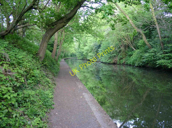 Photo 6"x4" Canal and cycle path near Catherine-de-Barnes Solihull c2010
