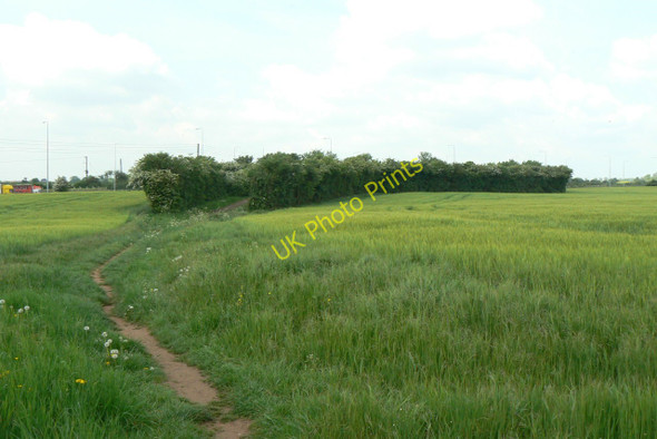Photo 6"x4" Footpath to Watnall Nuthall c2010