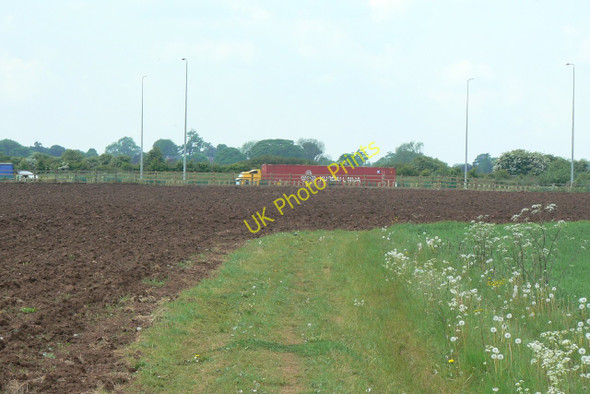 Photo 6"x4" Abrupt right turn Westville\/SK5147 c2010