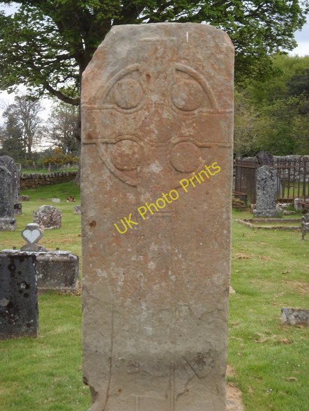 Photo 6"x4" Pictish Stone, Edderton Edderton c2010