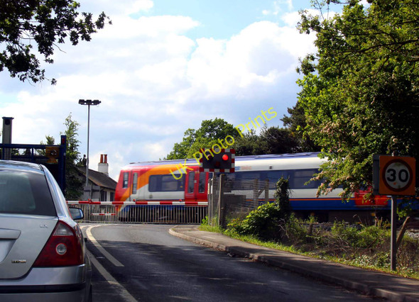 Photo 6"x4" Level crossing on Easthampstead Road Wokingham c2010