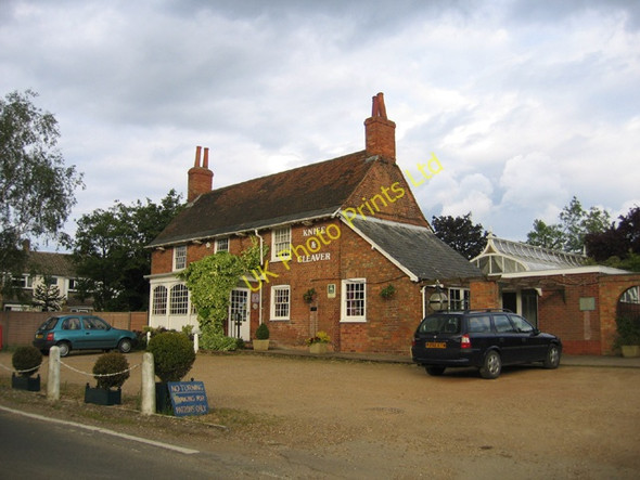 Photo 6"x4" Knife and Cleaver, Houghton Conquest, Beds Houghton Conquest c2006