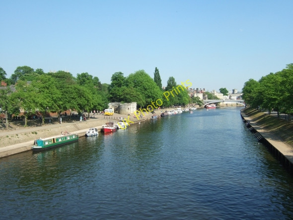 Photo 6"x4" River Ouse from Scarborough Bridge, York York\/SE5951 c2010