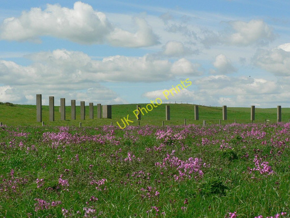 Photo 6"x4" Radar Supports, Bempton Cliffs Bempton c2010