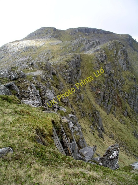 Photo 6"x4" Summit ridge, Sgurr a' Mhaoraich Kinloch Hourn c2006