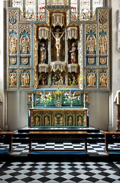 Photo 6"x4" Holy Trinity, Prince Consort Road - Sanctuary Kensington\/TQ2579 c2010