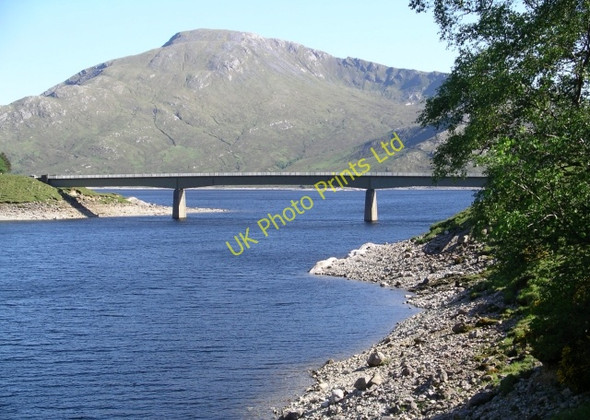 Photo 6"x4" Bridge, Loch Quoich. Sr\u00f2n a' Chuilinn c2006