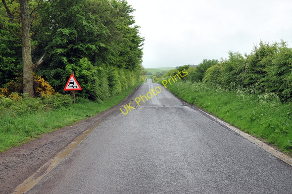 Photo 6"x4" Minor road near Woodhall Spott\/NT6775 c2010