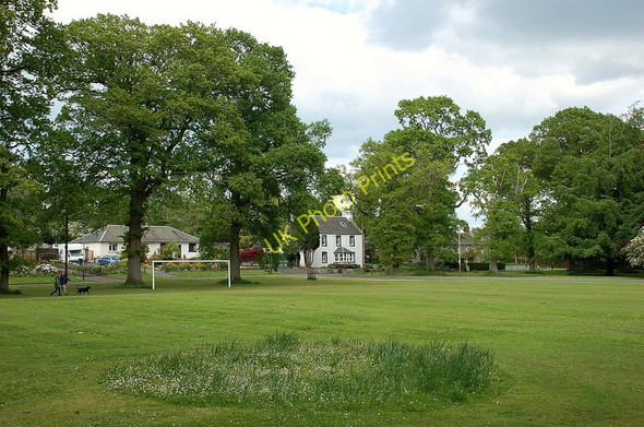 Photo 6"x4" Village green and football pitch, Pitcairngreen Pitcairngreen c2010