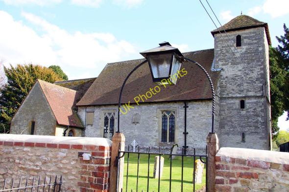 Photo 6"x4" The church of the Holy Rood in Cuxham Cuxham c2010