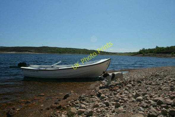 Photo 6"x4" Towards the southerly shores of Loch Shin Gruids c2010