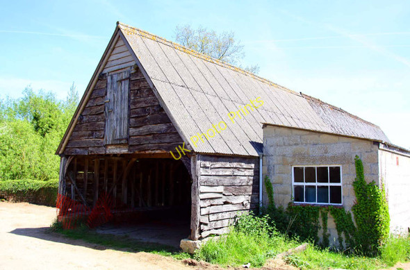 Photo 6"x4" Old barn at Wytham Mill Wolvercote c2010