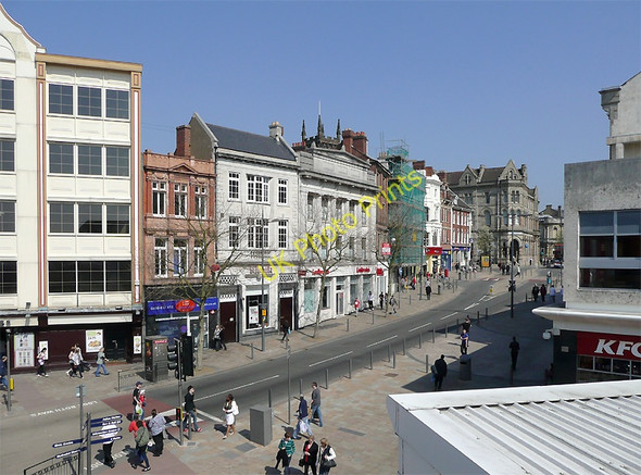 Photo 6"x4" Looking towards Queen Square in Wolverhampton Wolverhampton c2010