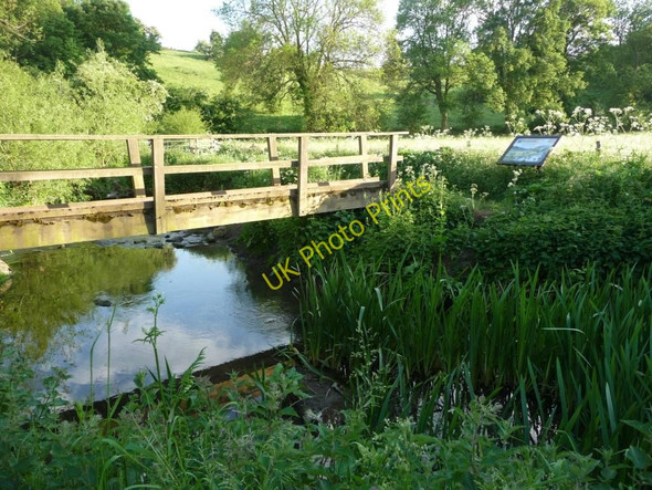 Photo 6"x4" Brockadale footbridge Kirk Smeaton c2010