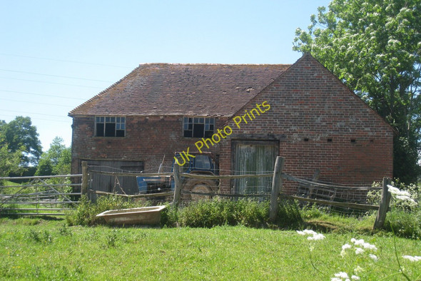 Photo 6"x4" Brick Barn at Attwater Farm Crit Hall c2010