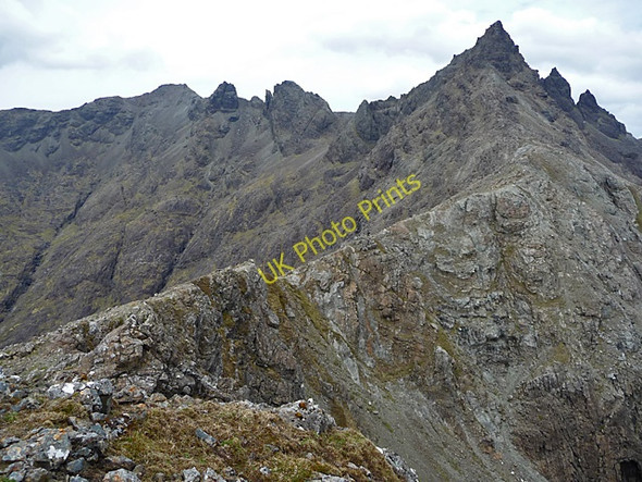 Photo 6"x4" The south east ridge of Sgurr nan Gillean Sg\u00f9rr Beag\/NG4724 c2010