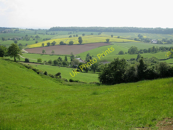 Photo 6"x4" View over Foxhalls Farm Crossway\/SO6131 c2010