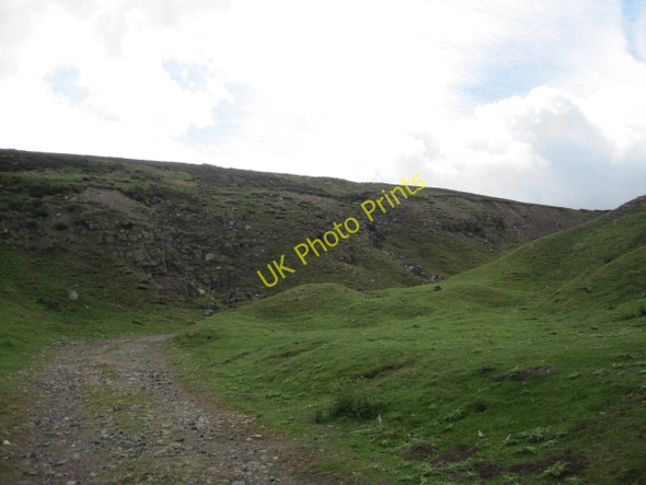 Photo 6"x4" Disused Quarry, Slaggyfordfell End Slaggyford c2010