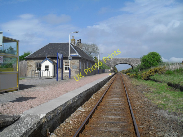 Photo 6"x4" Scotscalder Station Strathcoul c2010