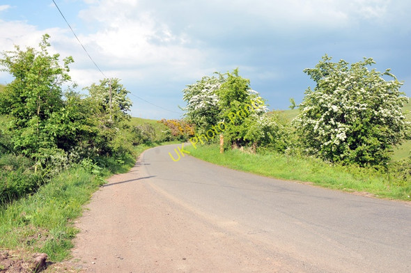 Photo 6"x4" Road from Dunning to Glendevon Dunning c2010