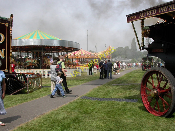 Photo 6"x4" Beaulieu, fairground Beaulieu c2010