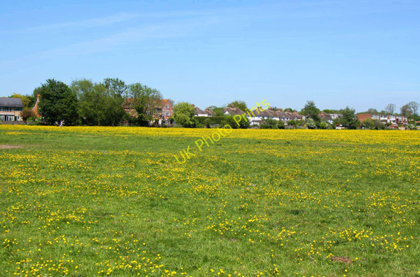 Photo 6"x4" Looking over the Common to Wolvercote Wolvercote c2010