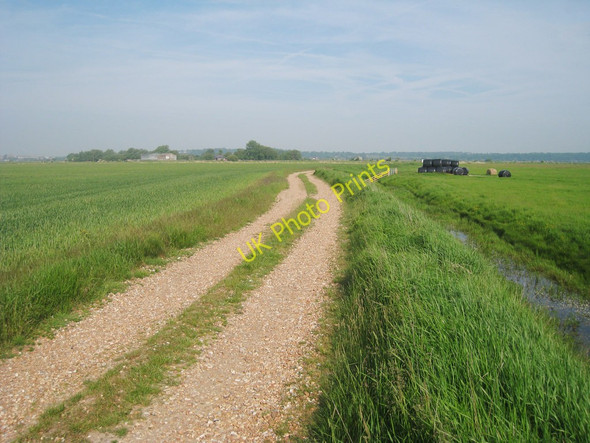 Photo 6"x4" Track to Camber Road Camber c2010
