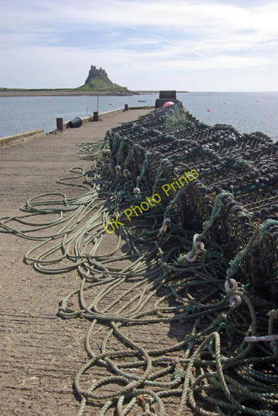 Photo 6"x4" Holy Island Harbour Holy Island\/NU1241 c2010