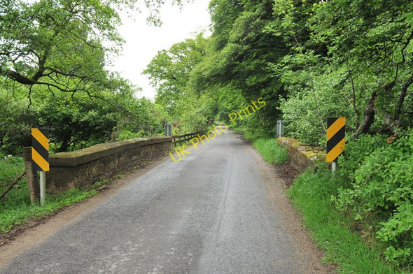 Photo 6"x4" Bridge over Speedie Burn near Woodside Cottage Dyke\/NH9858 c2010