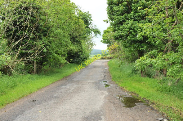Photo 6"x4" Minor road near Rafford looking toward the junction with the B9010 Forres c2010