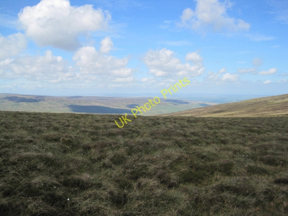 Photo 6"x4" Moorland above Knardale Tom Smith's Stone c2010